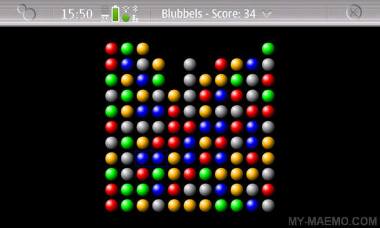 Blubbels for Nokia N900 / Maemo 5