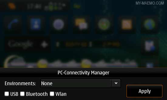 Connection-Switcher for Nokia N900 / Maemo 5