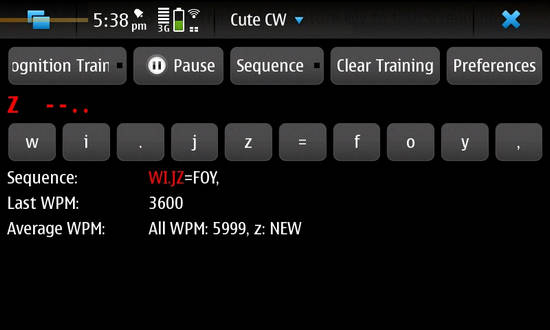Cute CW for Nokia N900 / Maemo 5
