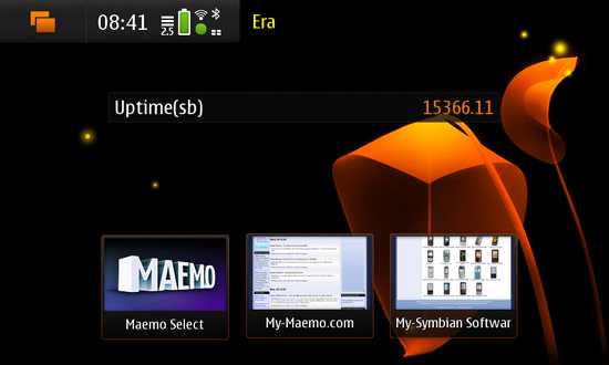 Desktop Command Execution Widget for Nokia N900 / Maemo 5