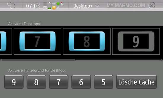 Desktop+ for Nokia N900 / Maemo 5