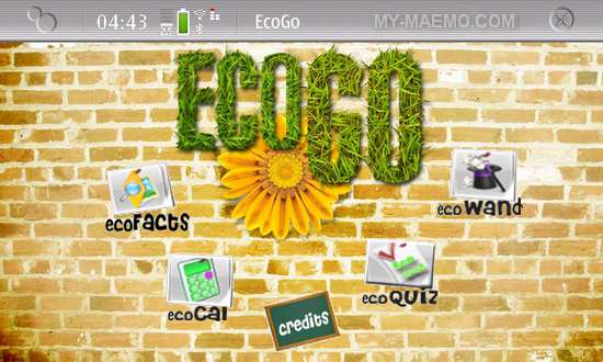 EcoGo for Nokia N900 / Maemo 5