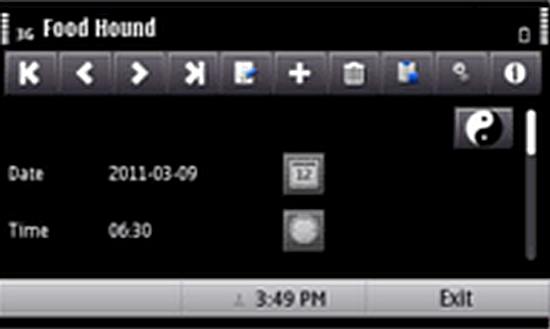 Food Hound for Nokia N900 / Maemo 5