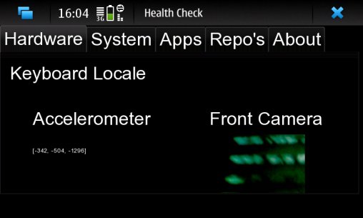 Health Check for Nokia N900 / Maemo 5