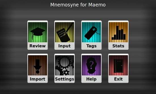 Mnemosyne for Nokia N900 / Maemo 5