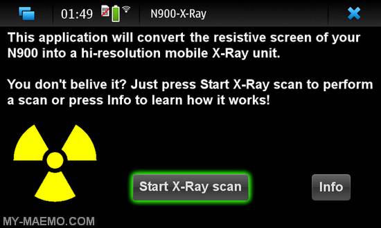 N900 X-Ray for Nokia N900 / Maemo 5