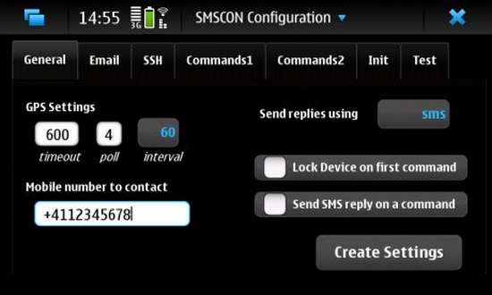 SMSCON for Nokia N900 / Maemo 5