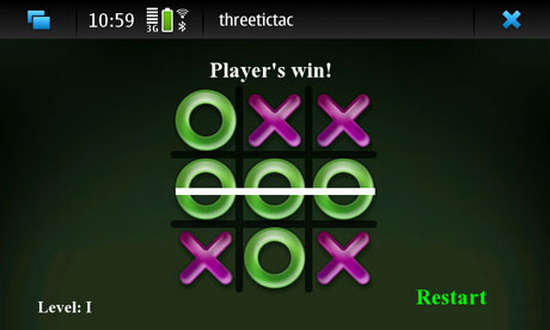 threeTicTac for Nokia N900 / Maemo 5