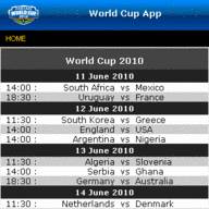 The World Cup App for Nokia N900 / Maemo 5