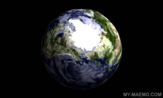 3D Earth for Nokia N900 / Maemo 5