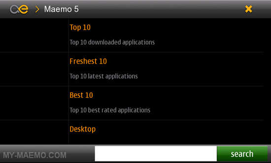 AppDownloader for Nokia N900 / Maemo 5