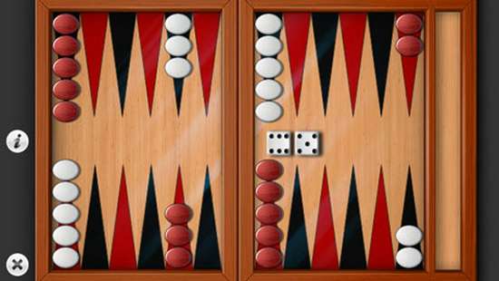 Backgammon Touch for Nokia N900 / Maemo 5