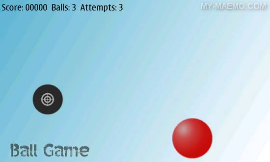 Ball Game for Nokia N900 / Maemo 5