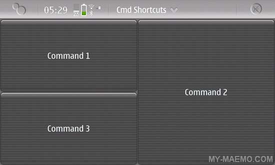 Cmd Shortcuts for Nokia N900 / Maemo 5