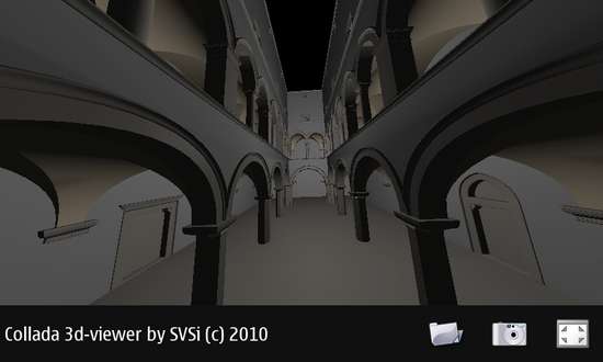 Collada 3D Viewer for Nokia N900 / Maemo 5