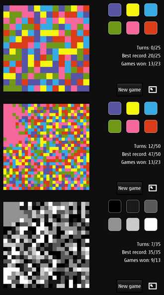 Color Flood for Nokia N900 / Maemo 5