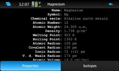 Copernicium for Nokia N900 / Maemo 5