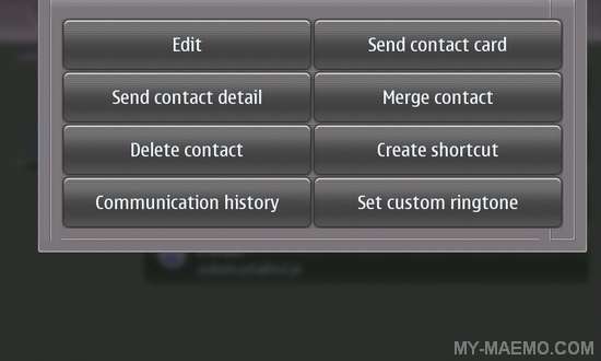 Custom Ringtones For Your Contacts for Nokia N900 / Maemo 5