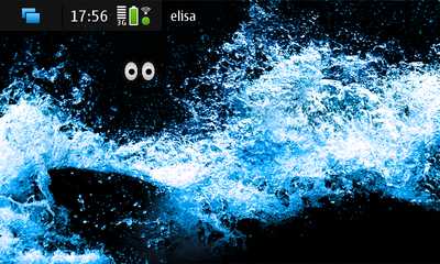Eyes Widget for Nokia N900 / Maemo 5