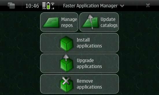 Faster Application Manager for Nokia N900 / Maemo 5