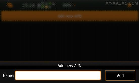 fAPN for Nokia N900 / Maemo 5