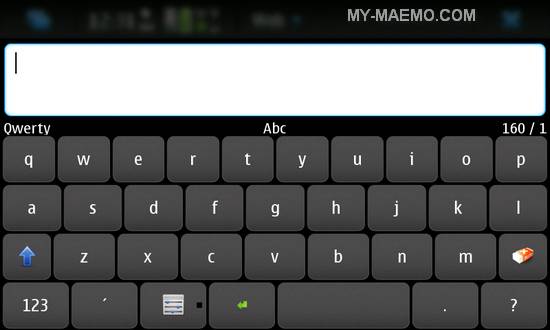 FastSMS for Nokia N900 / Maemo 5