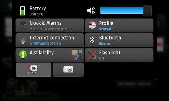 Flashlight for Nokia N900 / Maemo 5