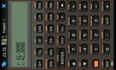 Free42 HP Calculator for Nokia N900 / Maemo 5