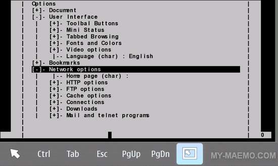 Links-Hacked for Nokia N900 / Maemo 5