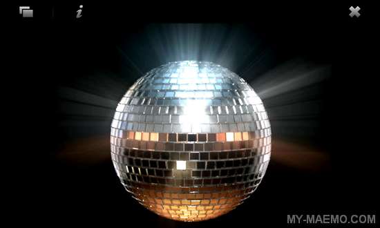 Mirror Ball Touch for Nokia N900 / Maemo 5