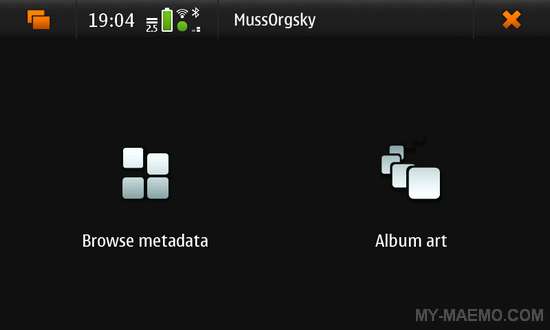 Mussorgsky for Nokia N900 / Maemo 5