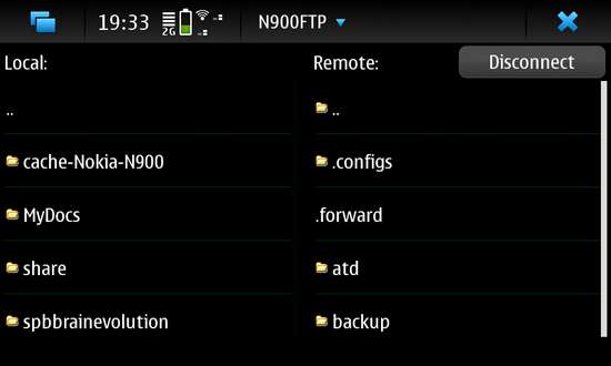 N900FTP for Nokia N900 / Maemo 5