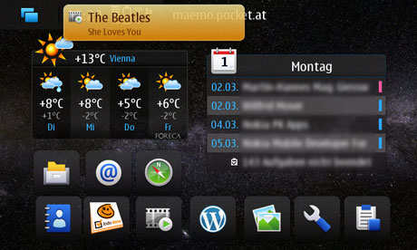 Now Playing Notifications for Nokia N900 / Maemo 5