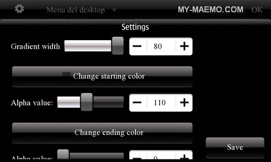 Packed Media Widget for Nokia N900 / Maemo 5