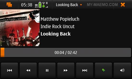 Panucci Resuming Audiobook and Podcast Player for Nokia N900 / Maemo 5