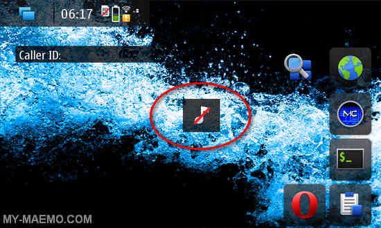 Profile-Changer-Widget for Nokia N900 / Maemo 5