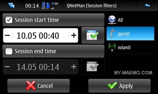 QNetMan for Nokia N900 / Maemo 5