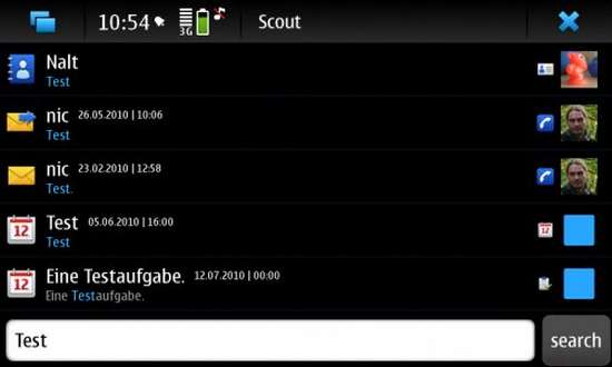 Scout for Nokia N900 / Maemo 5