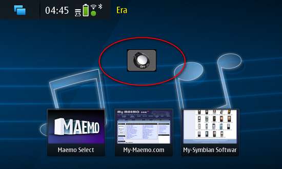 Shutter for Nokia N900 / Maemo 5