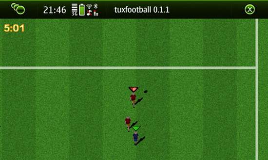 Tuxfootball for Nokia N900 / Maemo 5