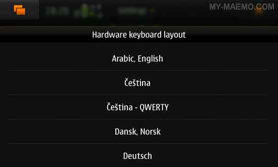 Ukeyboard for Nokia N900 / Maemo 5