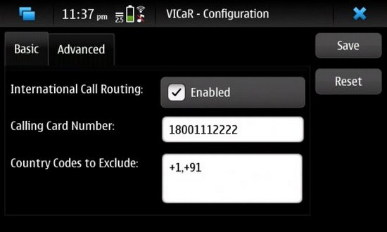VICaR for Nokia N900 / Maemo 5