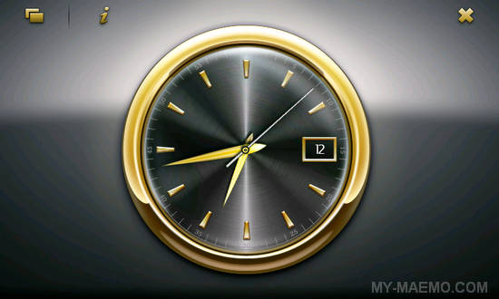 Watch Touch for Nokia N900 / Maemo 5