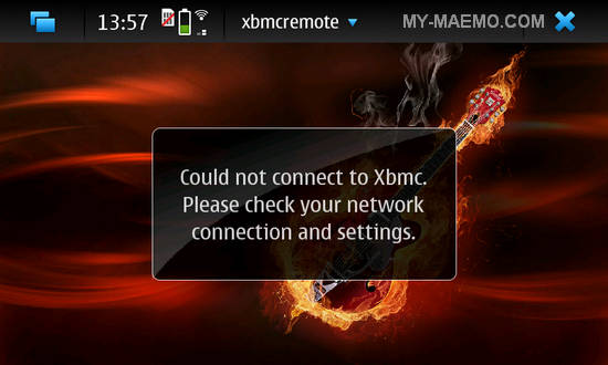XBMC Remote for Nokia N900 / Maemo 5